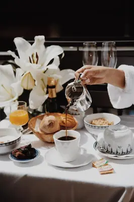 Nourriture dans l'hôtel ou à proximité