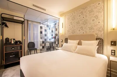Un ou plusieurs lits dans un hébergement de l'établissement ELSA, Hôtel Paris