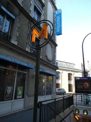 Plan de l'établissement Hipotel Belgrand Edith Piaf