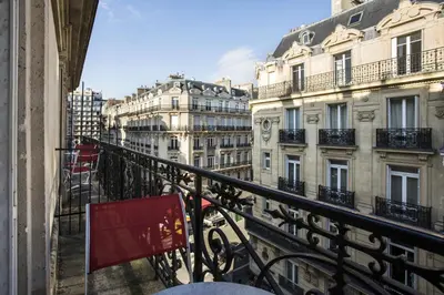 Balcon ou terrasse dans l'établissement Vestay George V