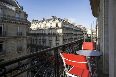 Balcon ou terrasse dans l'établissement Vestay George V