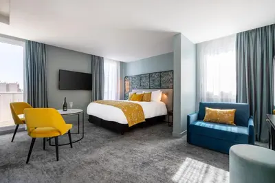 Un ou plusieurs lits dans un hébergement de l'établissement voco Paris Montparnasse by IHG
