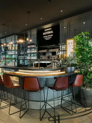 Restaurant ou autre lieu de restauration dans l'établissement Hôtel National Des Arts et Métiers