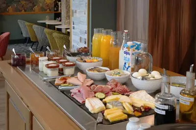 Nourriture dans l'hôtel ou à proximité