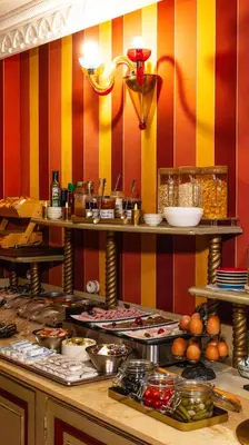 Nourriture dans l'hôtel ou à proximité