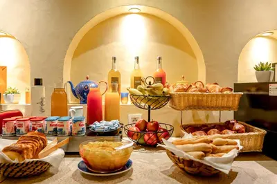 Nourriture dans l'hôtel ou à proximité