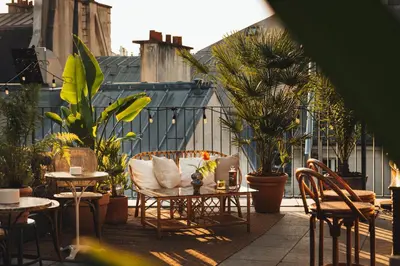 Balcon ou terrasse dans l'établissement Drawing Hotel
