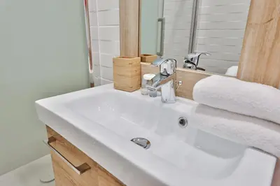 Salle de bains dans l'établissement 38 Atelier Mona Lisa