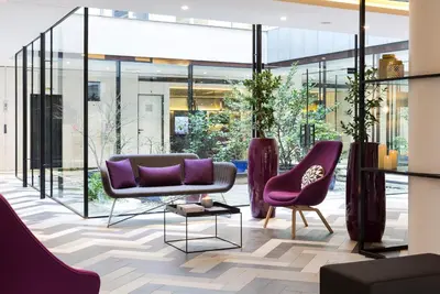 Coin salon dans l'établissement Citadines Opéra Paris