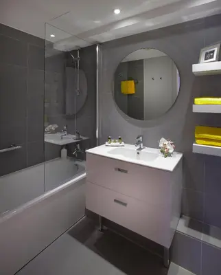 Salle de bains dans l'établissement Citadines Place d'Italie Paris