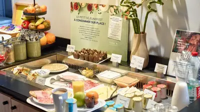 Nourriture dans l'hôtel ou à proximité