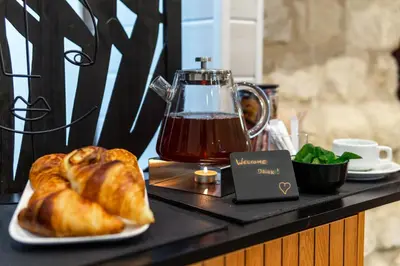 Nourriture dans l'hôtel ou à proximité