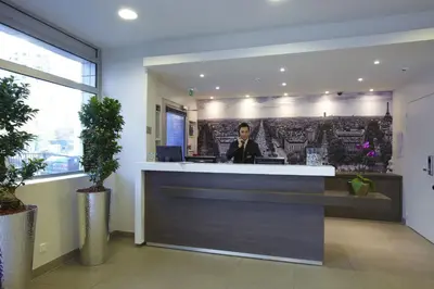 Hall ou réception de l'établissement Citadines Montparnasse Paris