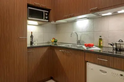 Cuisine ou kitchenette dans l'établissement Citadines Saint-Germain-des-Prés Paris
