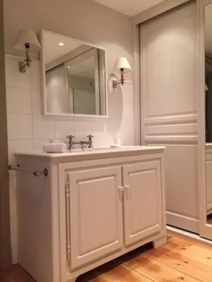 Salle de bains dans l'établissement 1 Square du Docteur Blanche - Paris 16