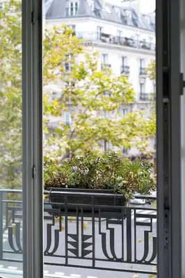 Balcon ou terrasse dans l'établissement Best Western Hotel Le Montparnasse