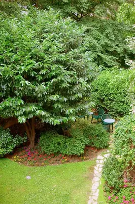 Jardin de l'établissement Abaca Messidor by Happyculture
