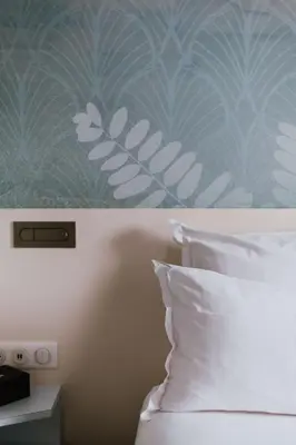 Un ou plusieurs lits dans un hébergement de l'établissement Hotel Apolonia Paris Mouffetard, Sure Hotel Collection by Best Western