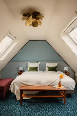 Un ou plusieurs lits dans un hébergement de l'établissement Hôtel Folie - Orso Hotels