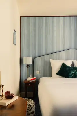 Un ou plusieurs lits dans un hébergement de l'établissement Hôtel Folie - Orso Hotels