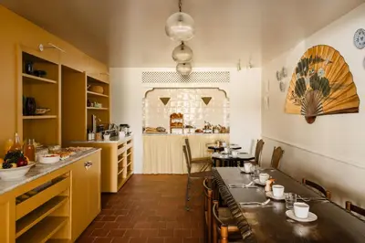 Cuisine ou kitchenette dans l'établissement Hôtel Folie - Orso Hotels