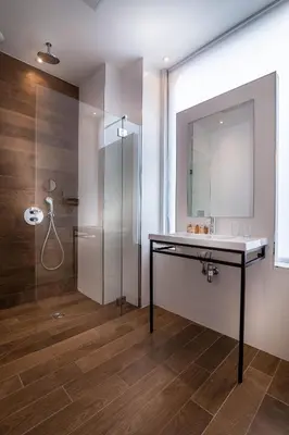 Salle de bains dans l'établissement Hotel Marais Grands Boulevards