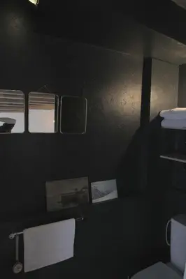 Salle de bains dans l'établissement Studio Romantique et Boheme