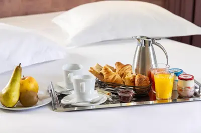Nourriture dans l'hôtel ou à proximité