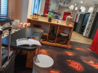 Cuisine ou kitchenette dans l'établissement ibis Styles Paris Boulogne Marcel Sembat