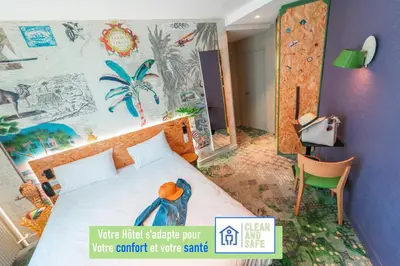 Un ou plusieurs lits dans un hébergement de l'établissement ibis Styles Paris Boulogne Marcel Sembat