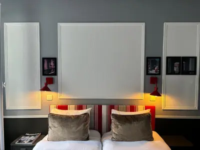 Coin salon dans l'établissement Alba Opéra Hôtel