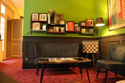Coin salon dans l'établissement Alba Opéra Hôtel
