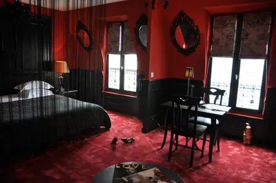 Coin salon dans l'établissement Alba Opéra Hôtel