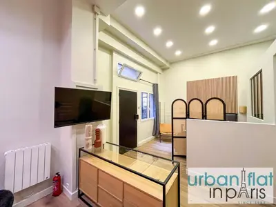 Télévision ou salle de divertissement dans l'établissement 05 - Parisian Design Loft