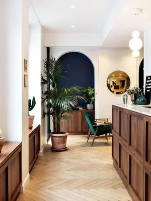 Coin salon dans l'établissement Hôtel Rendez-Vous Batignolles