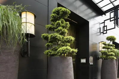Jardin de l'établissement Hotel Marignan Champs-Elysées