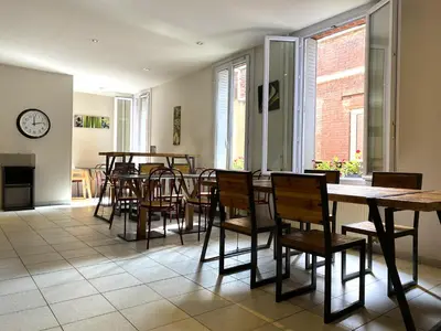 Coin salon dans l'établissement Timhotel Boulogne Rives de Seine
