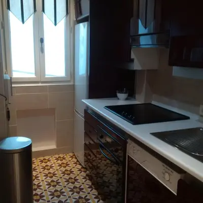 Cuisine ou kitchenette dans l'établissement Bridgestreet Champs-Elysées