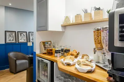 Nourriture dans l'hôtel ou à proximité