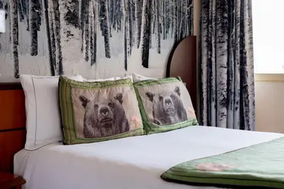 Un ou plusieurs lits dans un hébergement de l'établissement Green hotels Confort Paris 13