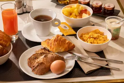 Nourriture dans l'hôtel ou à proximité
