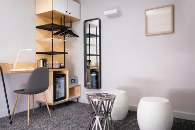 Cuisine ou kitchenette dans l'établissement Paris Bastille