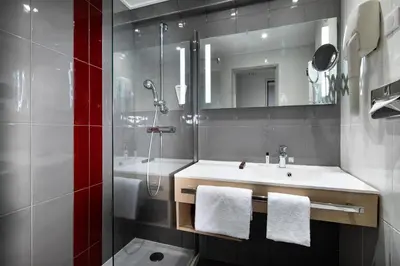 Salle de bains dans l'établissement Paris Bastille
