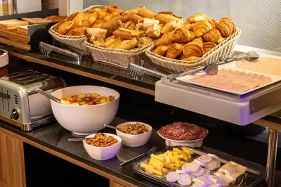 Nourriture dans l'hôtel ou à proximité