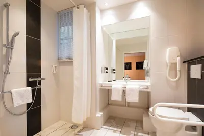 Salle de bains dans l'établissement Paris Bastille