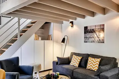 Coin salon dans l'établissement My Maison In Paris - Sentier