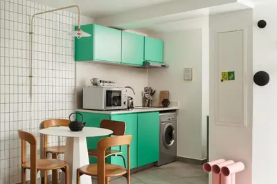 Cuisine ou kitchenette dans l'établissement My Maison In Paris - Sentier