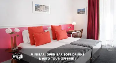 Coin salon dans l'établissement Hotel Monterosa - Astotel