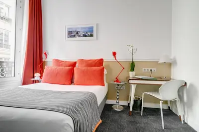 Un ou plusieurs lits dans un hébergement de l'établissement Hotel Monterosa - Astotel