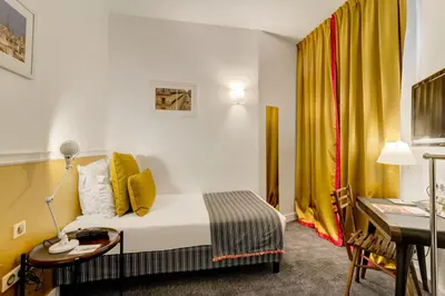 Coin salon dans l'établissement Hotel Monterosa - Astotel
